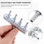 4 Ways 8 To 4mm Stainless Steel Aquarium Outlet Inline Air Pump Flow Lever Cont Carousel 2