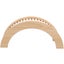 Wooden Climbing Bridge Hamster Training Ladder Guinea Pig Bridge Climbing Ladde Carousel 3