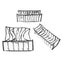 3pcs Socks Underwear Organizer Underwear Storage Box Closet Storage Container Carousel 3