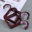 2pcs Curtain Rod Aluminium Alloy Thick Double Hook Mounting Bracket red Carousel 3