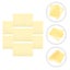 10 Pcs Embroidery Kit Practice Face Makeup Silicone Practice Skin Make Practice Carousel 3