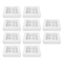 10 Pcs Clear Cake Boxes Muffin Baking Cake Kraft Cupcake Holder Cupcake Storage Carousel 3
