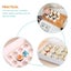 10 Pcs Clear Cake Boxes Muffin Baking Cake Kraft Cupcake Holder Cupcake Storage Carousel 4