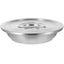 1 Set Stainless Steel Dinner Plate Durable Dumpling Serving Plate With Lid Carousel 2