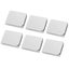 6pcs Adhesive Shower Curtain Clips Shower Liner Weight Clips Windproof Curtain Carousel 1