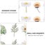 3 Boxes Stickers Phones Sunflower Stickers Flower Graffiti Stickers Flower Wall Carousel 3