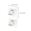 4pcs Practical Punch free Pasting Curtain Rod Clips Home Curtain Rod Holders Carousel 2