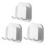 3 Pcs Electric Tootbrush Wall Toothbrush Organizer Wall Toothbrush Holder Wall Carousel 1