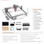 Laser Engraver Engraving Cutter Machine 10W Compressed Spot with Roller Carousel 7