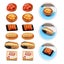 24pcs Miniature Bread Doll Food Model Simulation Food Model Play Food Decor Carousel 4