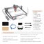 New Laser Engraver 10W Engraving Cutter Machine High Accuracy Eye Protection Carousel 7