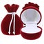 2pcs Velvet Jewelry Boxes Delicate Earrings Organizer Case Jewelry Storage Box Carousel 1