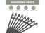 Leaf Plastic Rake Gardening Rake Tool Garden Rake With Handle Withered Leaf Carousel 6