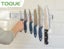 Toque Knife Holder Block Magnetic Wall Mounted Tools Rack Stainless Steel 40cm Carousel 8