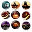 6 Pcs Fridge Magnets Beautiful Crystal Glass Fashionable Refrigerator Sticker F Carousel 2