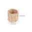 12pcs Woven Napkin Rings Decorative Napkin Buckles Pastoral Style Napkin Rings Carousel 2