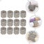 12pcs Woven Napkin Rings Decorative Napkin Buckles Pastoral Style Napkin Rings Carousel 4