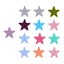 13pcs Baby Star Shaped Bracelet Accessory Silicone Star Baby Supply Baby Bracel Carousel 3