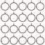 20pcs Curtain Rings Curtain Iron Circles Roman Rings Iron Curtain Rings For Cur Carousel 3