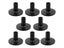 Set Of 8 Cymbal Stand Sleeves With Flange Base For Drum Set Kit Parts Carousel 4