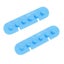 2pcs Self adhesive Wire Holder Data Line Cord Fixing Clip Cable Manager Organiz Carousel 2