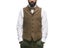 Mens Brown Wool Tweed Vest With Notch Lapel For Wedding Winter Coat Carousel 5
