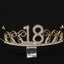 Cake Decorations Cake Crown Number 18 Crown Birthday Cake Decoration Headdress Carousel 2