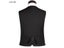 Mens Black Gray Slim Fit Wedding Suit Vests Formal Tuxedo Waistcoats Carousel 1