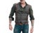 Men's Herringbone V Neck Slim Fit Brown Tweed Waistcoat Vest Wedding Gilet Carousel 1