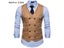 New Brand Dress Vests For Men Casual Slim Fit Mens Suit Vest Double Breasted Carousel 1