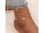 DIEZI 6 Style Vintage Bohemian Gold Chain Anklets For Women Girls Carousel 4