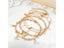 IFKM Vintage Gold Butterfly Anklet Set For Women Adjustable Beach Jewelry Carousel 5