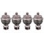 4pcs Roman Rod Hollow out Head Hollow out Curtain Rod End Curtain Accessories F Carousel 1