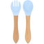 1 Set Of Infant Spoon Food Spoon Fork Children Feeding Spoon For Home Carousel 1