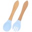 1 Set Of Infant Spoon Food Spoon Fork Children Feeding Spoon For Home Carousel 5