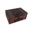 Vintage Wooden Storage Box Exquisite Desktop Jewelry Treasure Organizer Sundrie Carousel 1