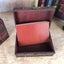 Vintage Wooden Storage Box Exquisite Desktop Jewelry Treasure Organizer Sundrie Carousel 2