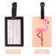 5 Pcs Kids Suitcase Flamingo Luggage Id Tag Business Luggage Id Label Travel Lu Carousel 4