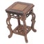 Wooden Stool Display Stand Modern Plant Stand Flower Pot Holder Potted Rack Flo Carousel 3
