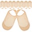 5 Pairs Ultra Low Cut Socks No Show Socks Invisible Socks High Heel Socks For W Carousel 5