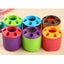 Toothbrush Holder Large Organizer Stand For Bathroom Vanity Countertops red Bot Carousel 2