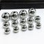 100 Pcs Bead Necklaces Rondelle Beads Metal Spacer Beads Metal Loose Beads Jewe Carousel 2