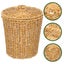 Automotive Garbage Cans Paper Waste Basket Woven Trash Can Trash Can Seagrass F Carousel 3
