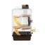 Luxury Three Layer Hamster Cage Pet House Portable Small Pets House Chinchilla Carousel 1