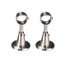 2pcs 28mm Diameter Curtain Rod Decorative Ceiling Bracket Aluminum Alloy Ceilin Carousel 1