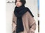 Maikun Thick Warm Pure Color Black Ladies Winter Scarf For Women Carousel 3