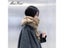 Maikun Thick Warm Pure Color Black Ladies Winter Scarf For Women Carousel 8