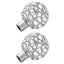2pcs Nordic Curtain Rod End Simple Curtain Head Plug Home Curtain Decor White Carousel 1