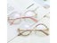 New Fashion Round Frame Anti Blue Light Women Glasses Quality Retro Metal Legs Carousel 7