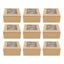 20pcs Baking Boxes With Inserts Tray Paper Transparent Cupcake Boxes Containers Carousel 3